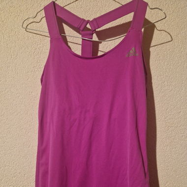 Canotta sportiva Adidas con reggiseno