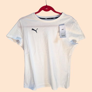 T-shirt Puma da donna bianco