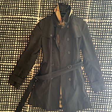 Manteau trench Héritage court 