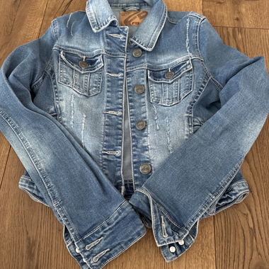Denim Jacket with Chest Pockets