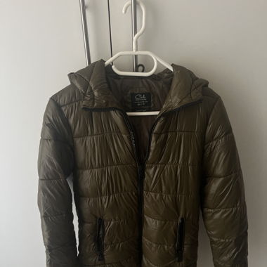 Khaki Wintermantel
