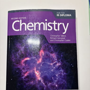 chemistry for the ib diploma