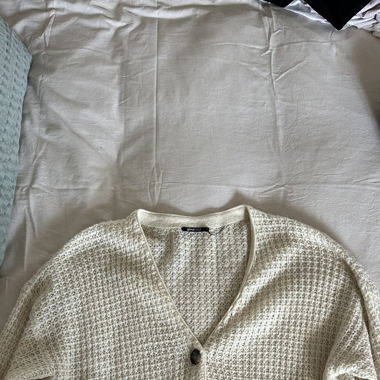 White cozy sweater 