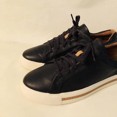 Damen Schuhe von Clarks Gr. 41 Blau