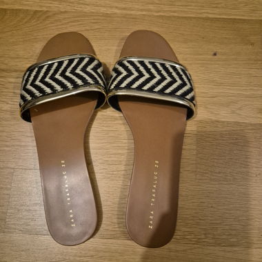 Mules Zara à motif 38