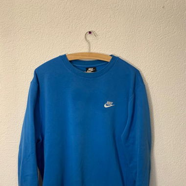 Nike light blue sweatshirt 