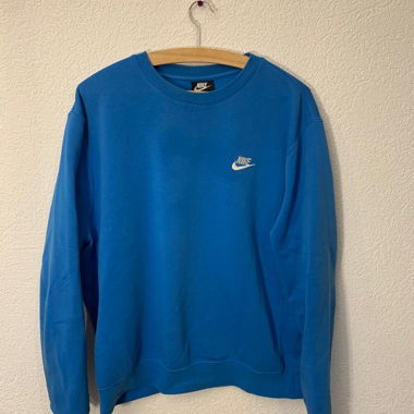 Nike light blue sweatshirt 