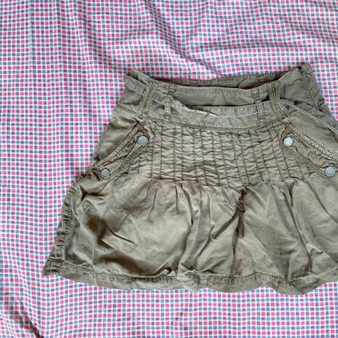 Soft demin skirt, grunge