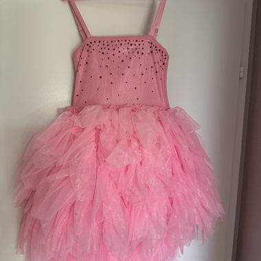 Robe tutu rose Ooh La La Couture 6 ans paillettes