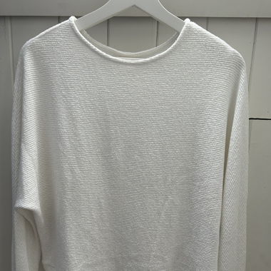 Strickpullover mit Flügelärmel