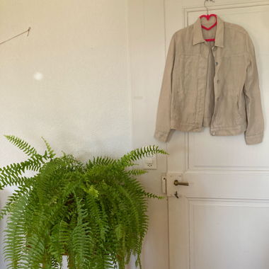 Skater jacket (100% Linen)