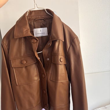 Kunstlederjacke