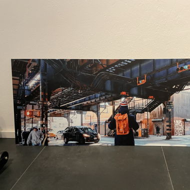 Foto Alu-Dibond: New York Subway Marcy Avenue