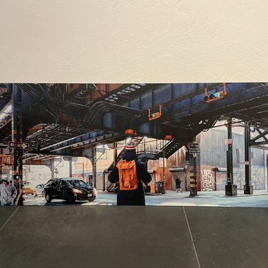 Foto Alu-Dibond: New York Subway Marcy Avenue