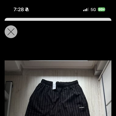 NEW U O iets frans Sweatpants L Black