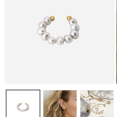 Luamaya Pearl Ear Cuff