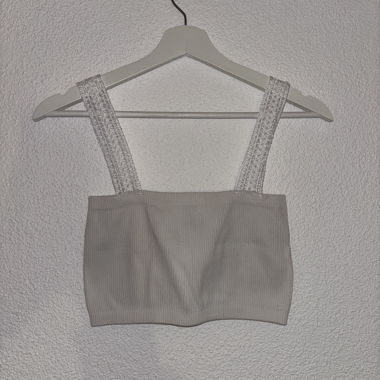 Crop Top Bianco