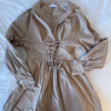 Robe beige