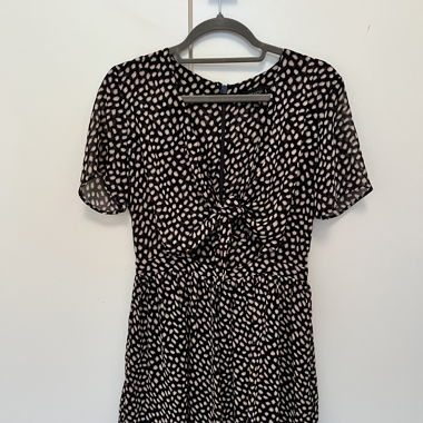 Abito con fantasia Topshop