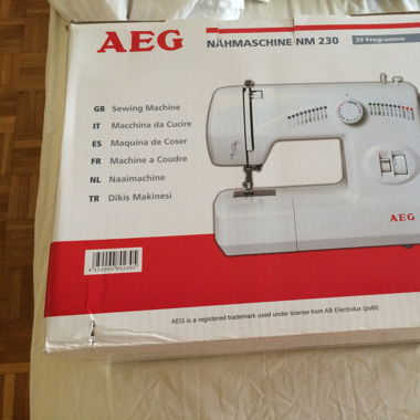 Nähmaschine AEG (Electrolux AB)11230 39 Programme