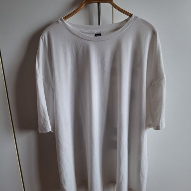 Weisses Tshirt mit Backprint