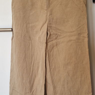 &other stories Beige wide-leg trousers