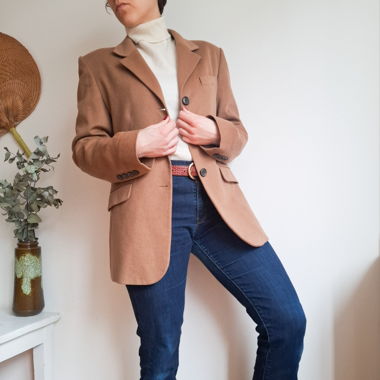 Vintage cashmere blazer
