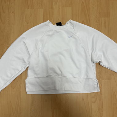 Nike white sweatshirt
