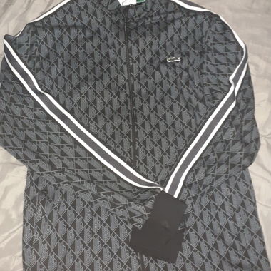 Lacoste Monogramma con Zip