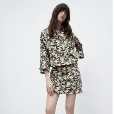 Set shirt und shorts zara