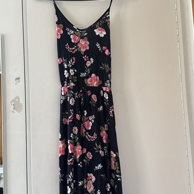 Floral Pattern Jumpsuit