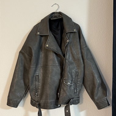 Veste en similicuir