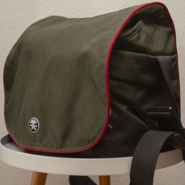 Sac photo bandoulière vert 