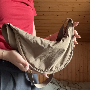 Borsa a tracolla beige