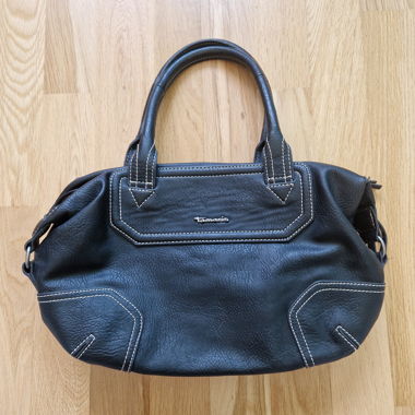 Tasche Handtasche schwarz Tamaris Y2K biker style