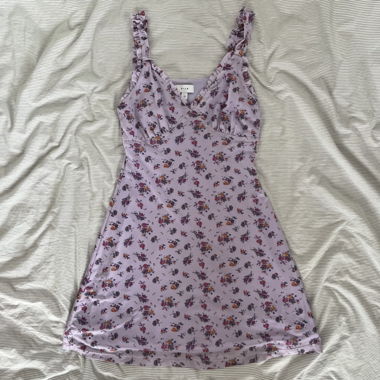 flowery summer dress 