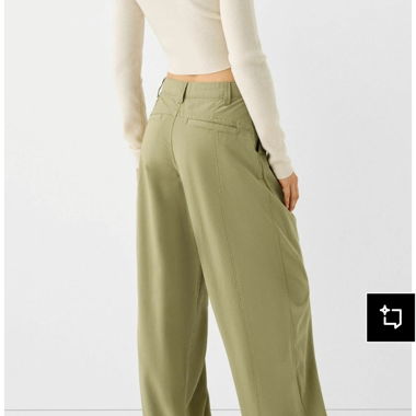 Pantaloni cargo kaki