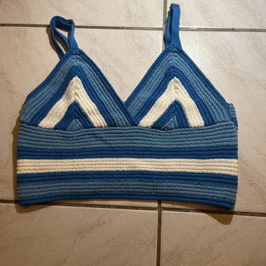 Gestricktes Bralette Top