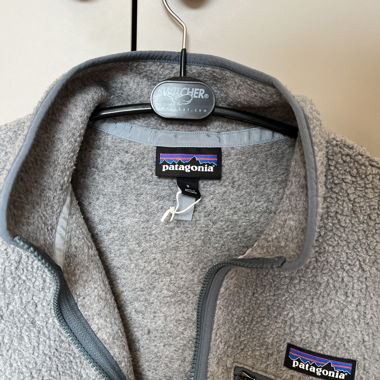 Patagonia Fleecejacke Grau