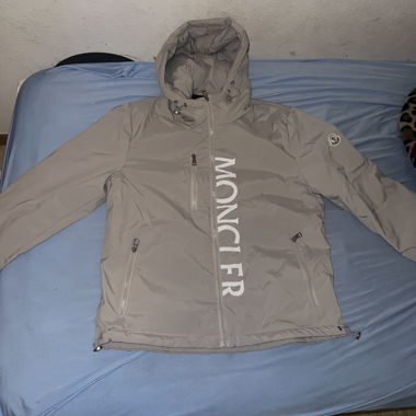 Moncler Hooded Jacket Grey