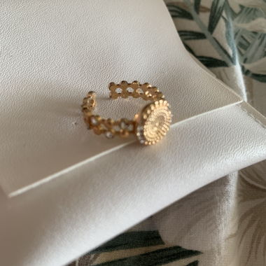 18k vergoldeter Ring