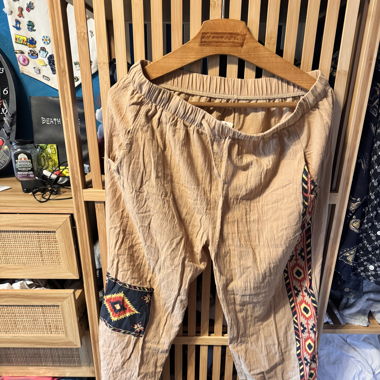Beige Sommerhose