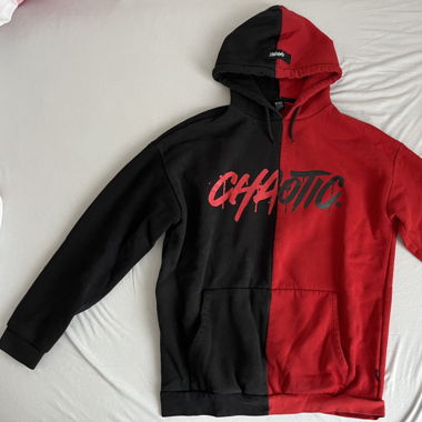Black and Red Hoodie