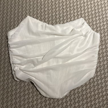 White Bustier Top