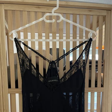 Jumpsuit Spitze (schwarz) 