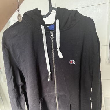 zipper noir Champion XL