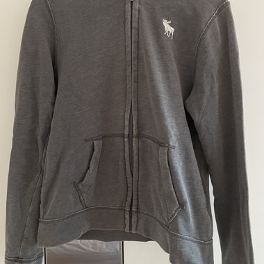 Felpa con zip Abercrombie