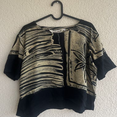 Blusa Solola a maniche corte