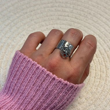 Bague acier inoxydable 