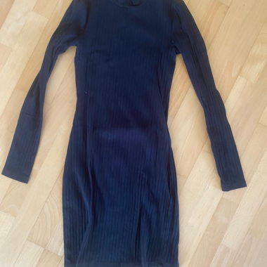 Dark Long-Sleeve Dress